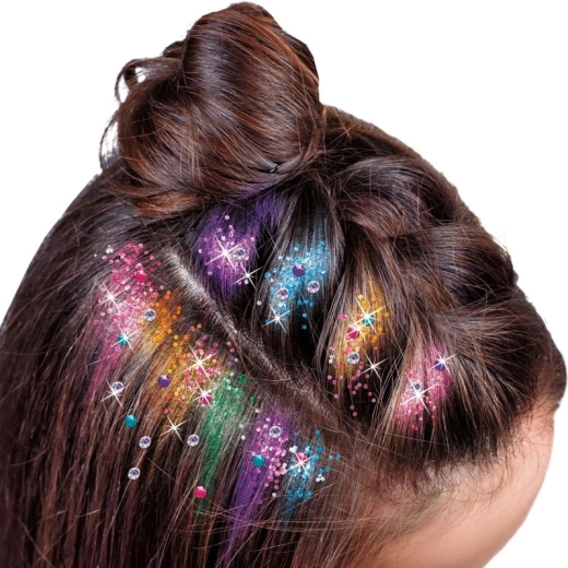 Glitters en steentjes voor een sprankelend effect