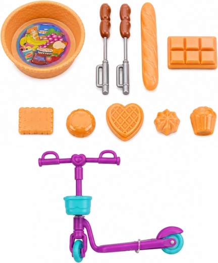 Picknick-Zubehör und Essen für realistischen Spielspaß