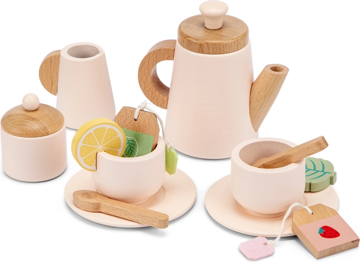 Realistisch spel voor kleine gastheer en gastvrouw