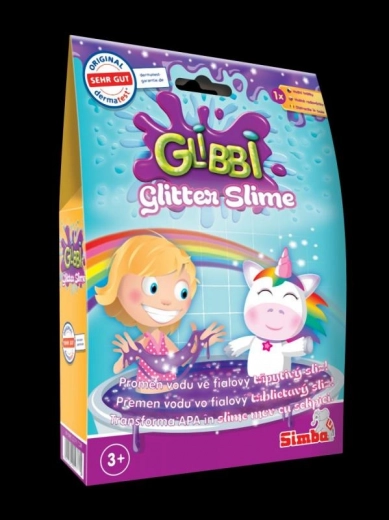 Glibbi glinsterend badslijm