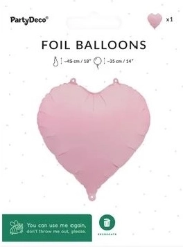 Folieballon hart matroze 45 cm