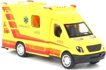 Pull-back flywheel drive