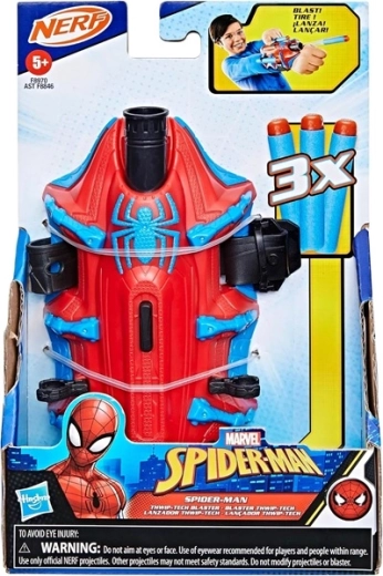 Nerf Spider-Man glove with foam wrist blaster