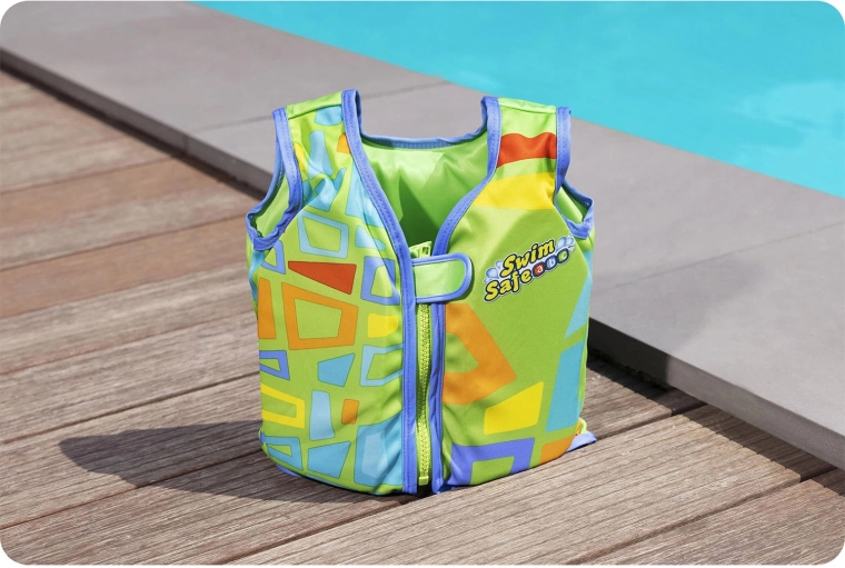 Tested buoyancy for swim training