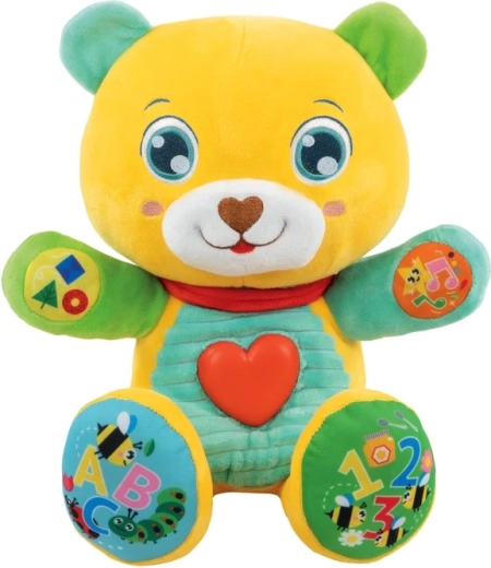 Learning through play with 5 interactive buttons