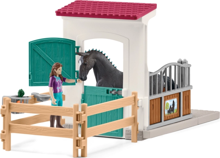 Opening stall for realistic play