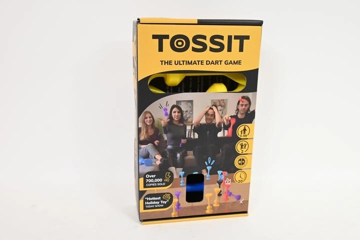 Tossit kit de démarrage de fléchettes 7 pcs bleu/jaune