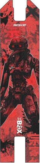 Auffälliger Red-Cyber-Look