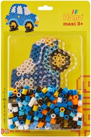 Hama Maxi set strijkkralen auto