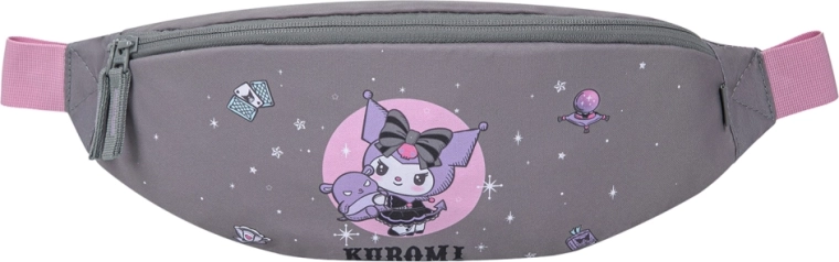Baagl Snap Kuromi waist bag, grey