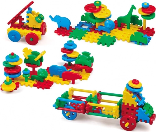 Spezielle Elemente: Räder, Achsen und Figuren