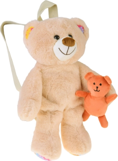 Speels beerdesign met mini vriendje