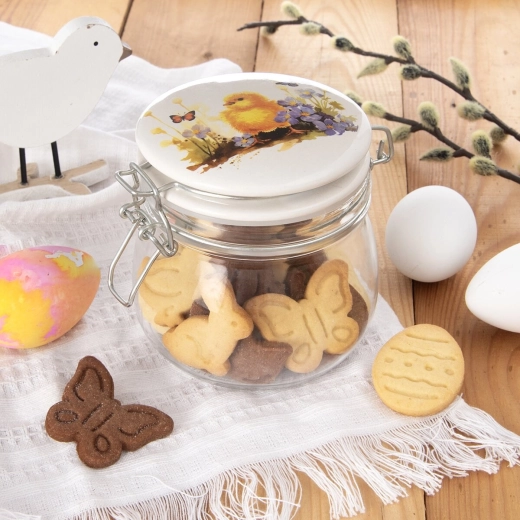 Capacité 0,5 l idéale pour biscuits et aliments secs