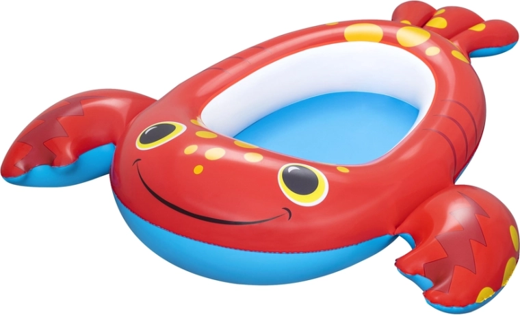 Cheerful crab design for children