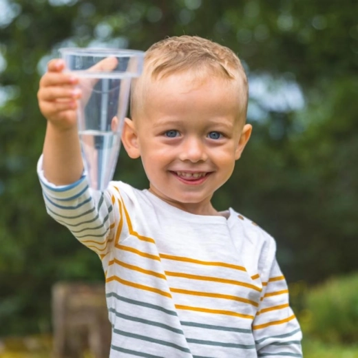 Rain gauge for simple experiments