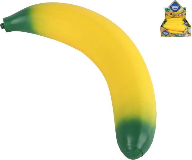 Giga Squeeze Banana – stretchy anti-stress squishy toy 37 cm