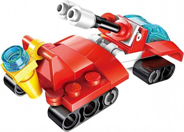 Qman Hyperfunction Tactical Unit 3-in-1 Mini-Bausatz – Flugzeug-Abschießer