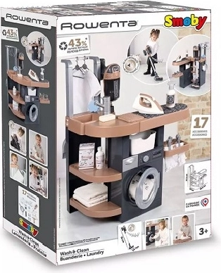 Smoby Rowenta kinderwasruimte met accessoires