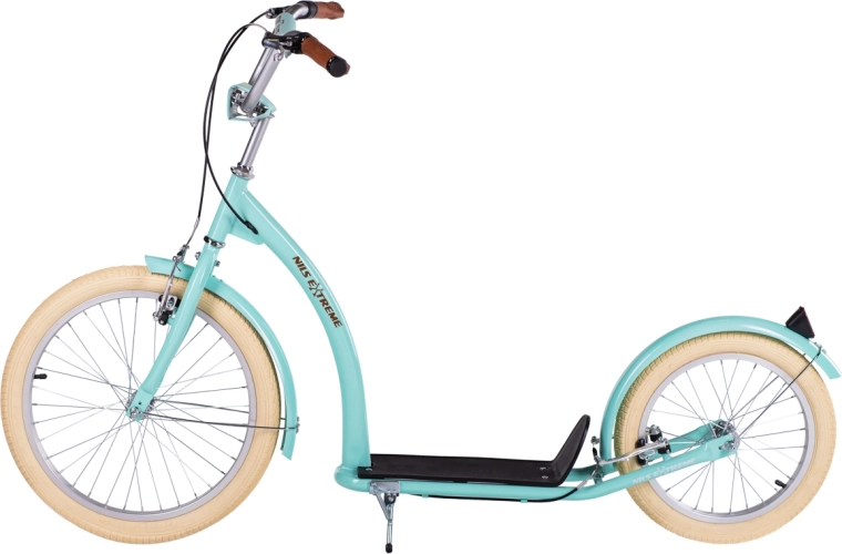 Große Luftreifen für eine ruhige und stabile Fahrt