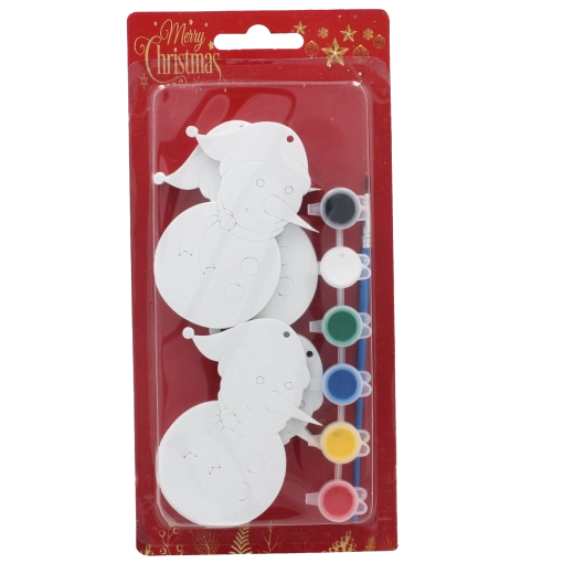 All-in-one: paints and brush included