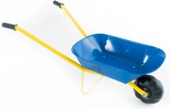 Metal children's garden wheelbarrow blue 75 × 30 × 40 cm