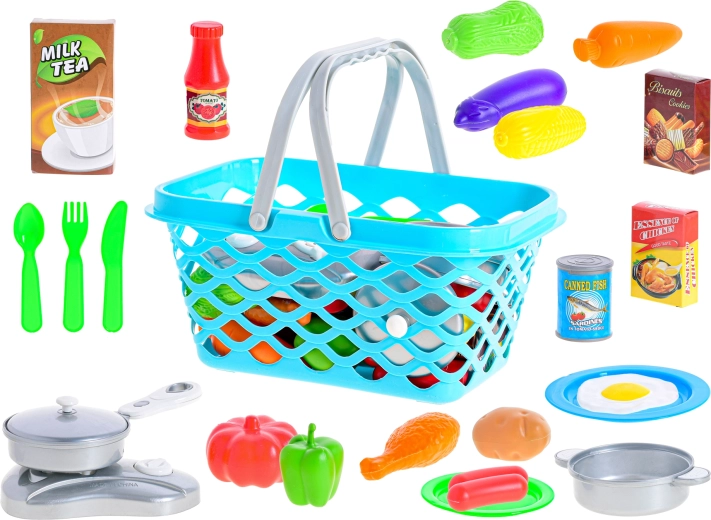 Riche assortiment d’aliments et d’accessoires