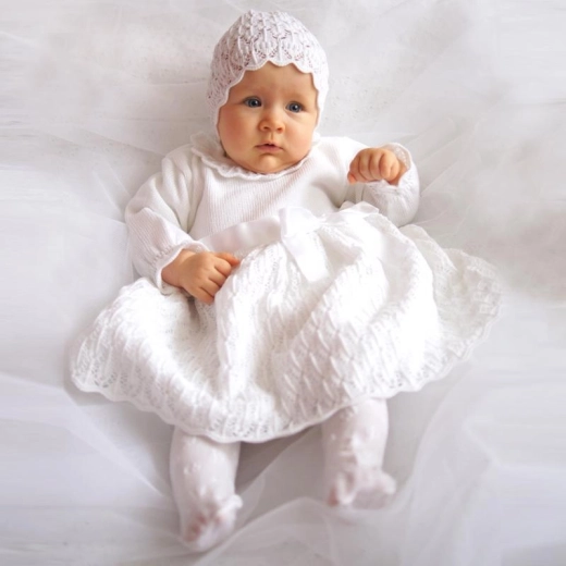EKO christening set for a girl, size 62