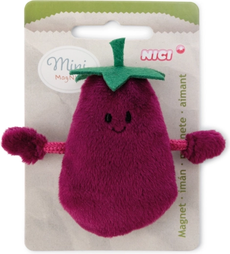 Mini Magnet Eggplant NICI GREEN 7 cm