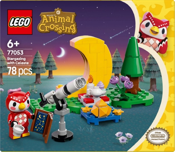 LEGO Animal Crossing – stargazing with CELESTE