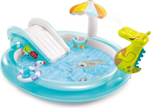 Inflatable Children's Pool with Slide INTEX