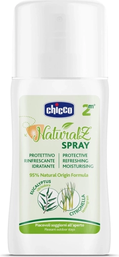 Chicco NaturalZ beschermende en verfrissende spray tegen muggen voor kinderen 100 ml