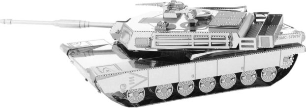 3D puzzel tank M1 Abrams van Metal Earth