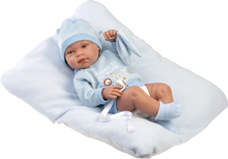 Llorens New Born realistic baby doll boy 43 cm