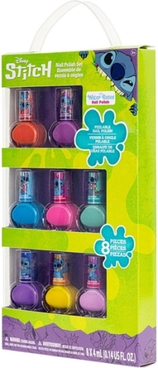 8 polishes in vibrant shades