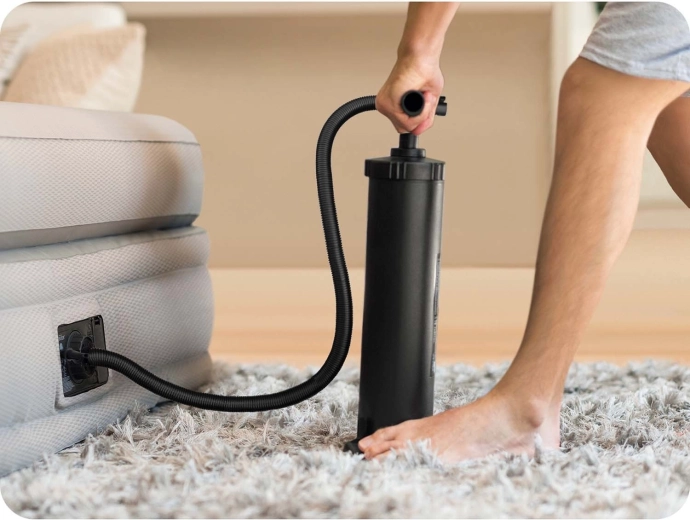 Stable and comfortable pumping