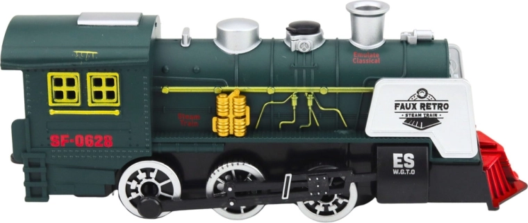 Licht- en geluidseffecten zoals bij een echte trein