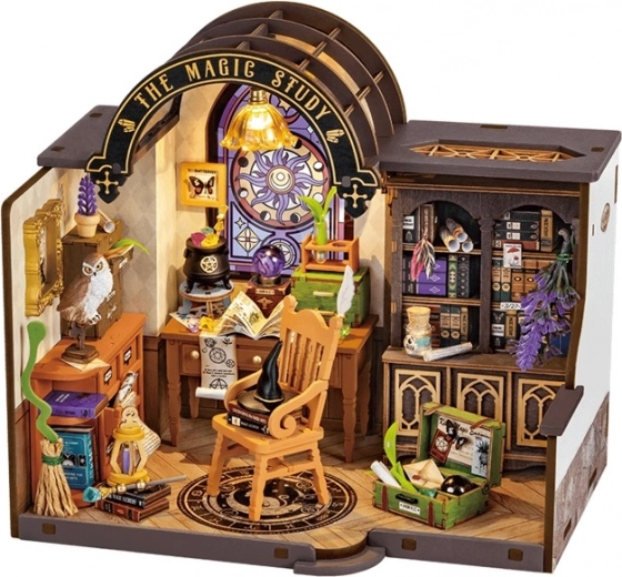 Miniature Model of Wizard's Study