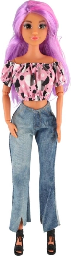 Tenue denim tendance