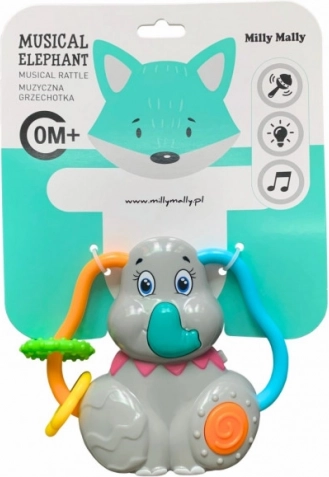 Milly Mally Musik-Rassel in Elefantenform