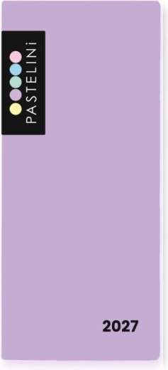 PASTELINI 2027 Weekly Planner, purple, in PVC cover