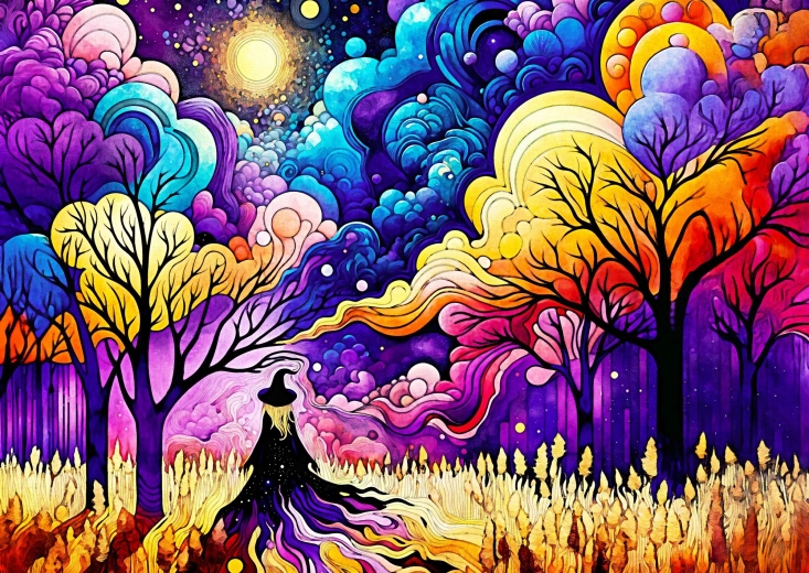 ENJOY Puzzle Witch's Path 1000 Pieces