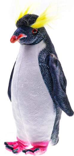 Plush Rockhopper Penguin 23 cm
