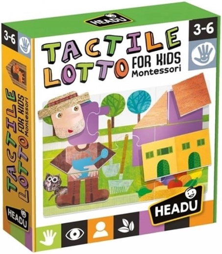 Headu Montessori tactile lotto for children aged 3–6