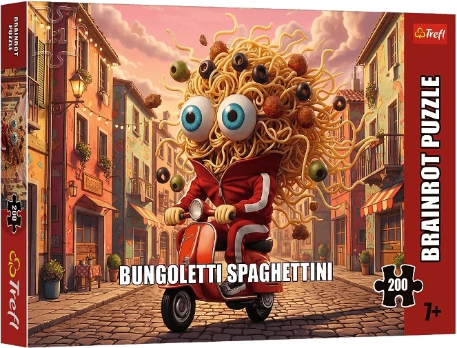 Trefl Puzzle BrainRots bungoletti spaghettini 200 pieces
