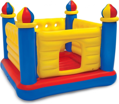 Inflatable Bouncy Castle for Kids 174 × 174 × 122 cm INTEX