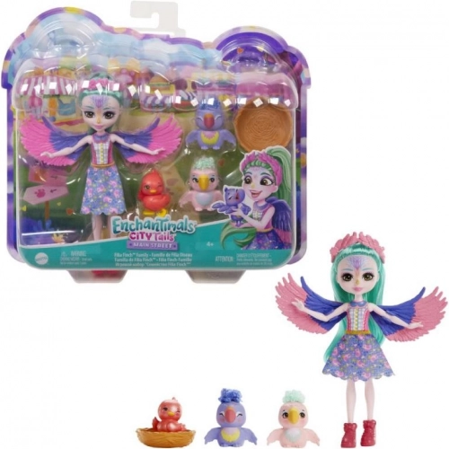 Enchantimals Marionnettes Set Familial Caneton