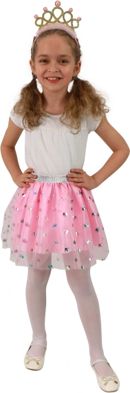Kids' tutu skirt princess with headband