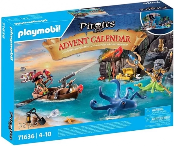 Creatieve adventskalender Piraten PLAYMOBIL