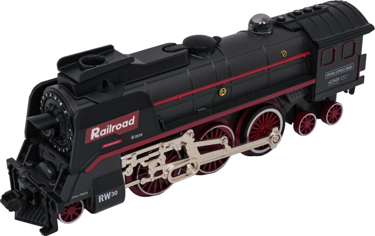 Realistic smoke, light and sounds