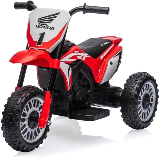 Electric kids’ tricycle Honda CRF 450R red